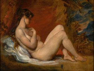 Reclining female nude