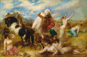 Pluto Carrying Off Proserpine