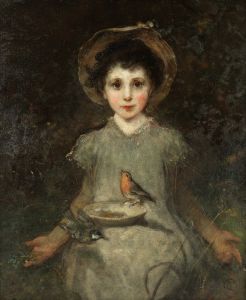 Portrait of a young girl