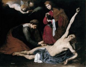 Saint Sebastian Tended By The Holy Women