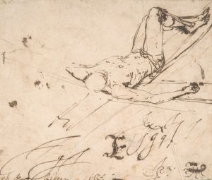 Study for a Crucifixion of St. Peter