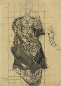 Venice – drapery of central figure