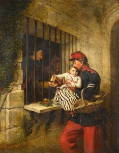 Interior of Marseilles Prison, a Scene from Little Dorrit