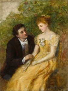 A Study for In the Conservatory; A Critical Moment