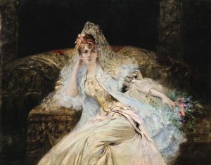 Lady with a mantilla