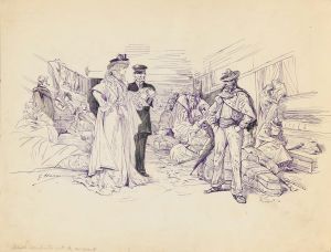Scenes of Sarah Bernhardt’s life