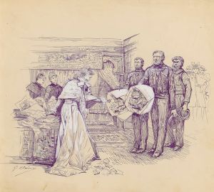 Scenes of Sarah Bernhardt’s life