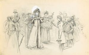 Scenes of Sarah Bernhardt’s life