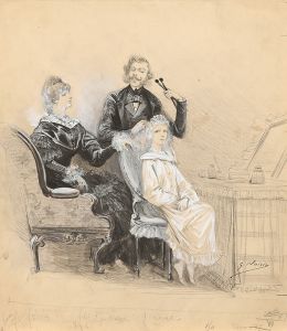 Scenes of Sarah Bernhardt’s life