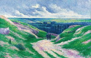 Paysage Près De Moulineux Sur Oise