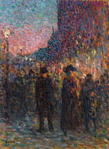 Paris, Les Boulevards, La Nuit