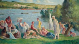 Méricourt, un dimanche au bord de la Seine