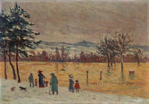 L’Inondation à Longchamp