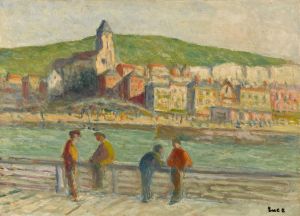 Le treport, sur le quai