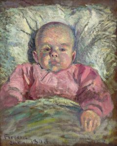 Portrait de Frédéric Luce, Bébé