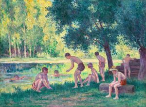 Baignade dans la cure