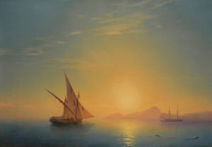 Sunset Over Ischia