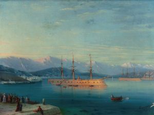 French Ships Departing the Black Sea