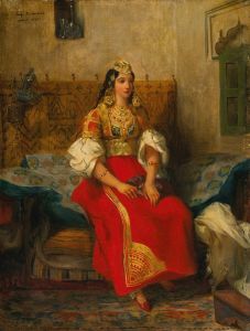 Juive de Tanger en costume d’appart