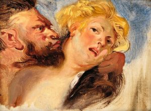 Satyr Embracing A Nymph, After Peter-Paul Rubens