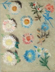 Étude de fleurs