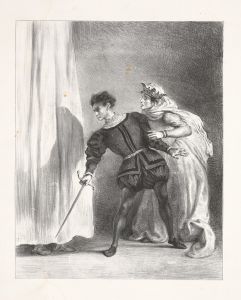 The murder of Polonius
