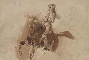 Armored Figure on Horseback