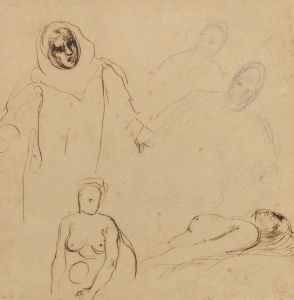 Studies for Christopher Columbus