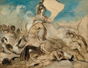la liberté guidant le peuple
