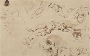 Figure Studies related to ‘Liberty Leading the People’