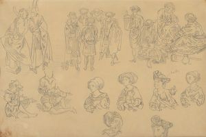 Figures in Medieval Costume