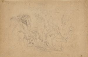 Herkules kaster Diomedes for hans egne heste