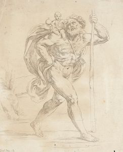 Saint Christopher and the Holy Child