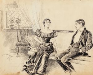 A Couple in the Parlor