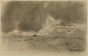Luft- und Wolkenstudie