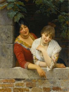 Venetians At The Balcony
