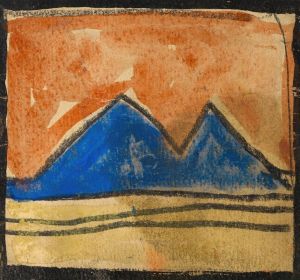 Abstrahierte Landschaft