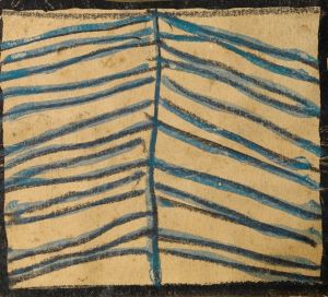 Abstrahierter Nadelbaum