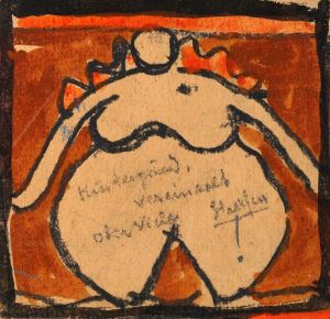 üppiger weiblicher Akt