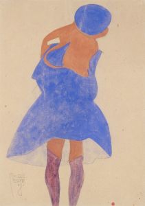 Standing Girl, Back View