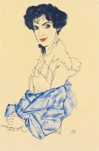 Elisabeth Lederer, Seated With Hands Folded