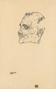 Gustav Klimt auf dem Totenbett