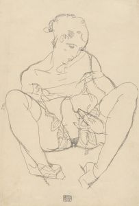 Seated Woman in Chemise
