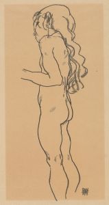 Standing Nude Girl, Facing Left