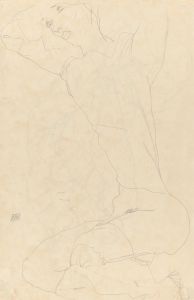 Study for Reclining Nude with Arms Raised