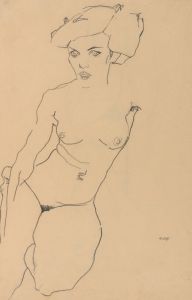 Kneeling Female Nude