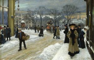 Vinterdag In Kongens Nytorv