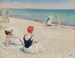On the beach, Falsterbro