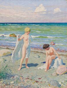 After the swim