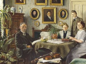 Kunstnerens familie